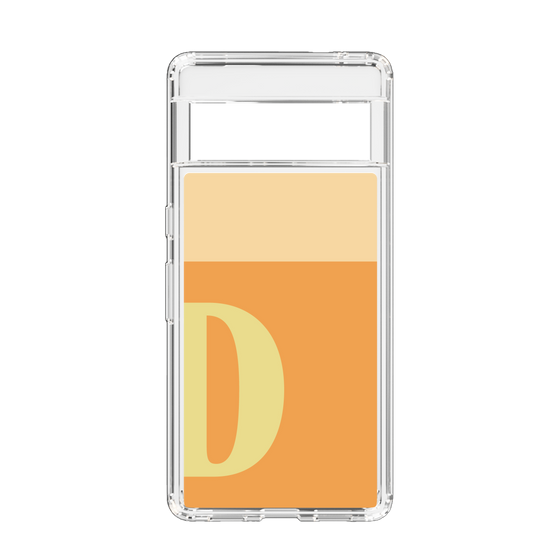 Slim Protection Case［ Original - initial two tone - D orange ］