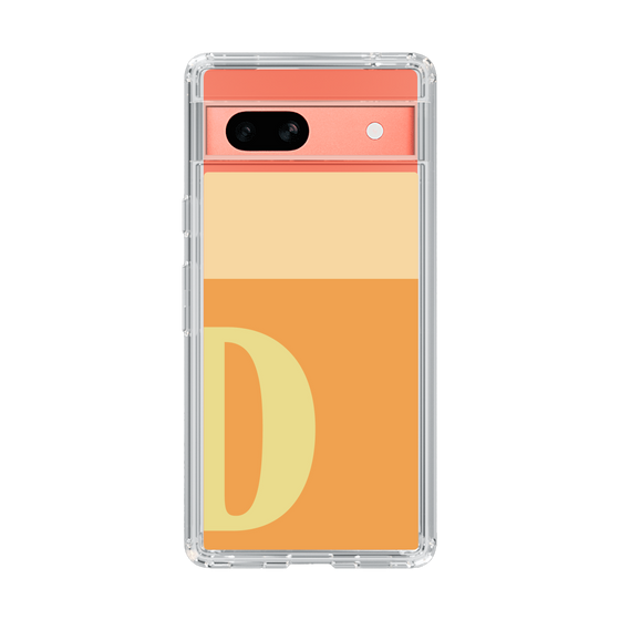 Slim Protection Case［ Original - initial two tone - D orange ］
