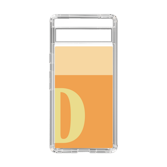 Slim Protection Case［ Original - initial two tone - D orange ］