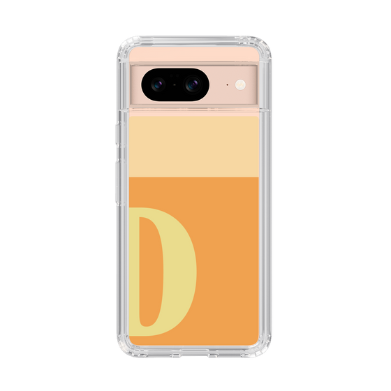 Slim Protection Case［ Original - initial two tone - D orange ］
