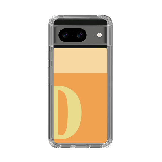 Slim Protection Case［ Original - initial two tone - D orange ］