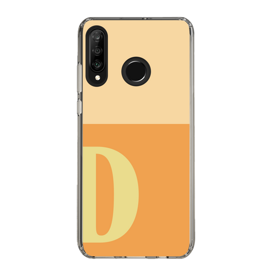 Slim Protection Case［ Original - initial two tone - D orange ］