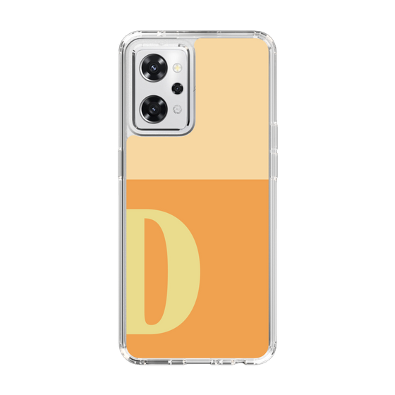 Slim Protection Case［ オリジナル - initial two tone - D orange ］