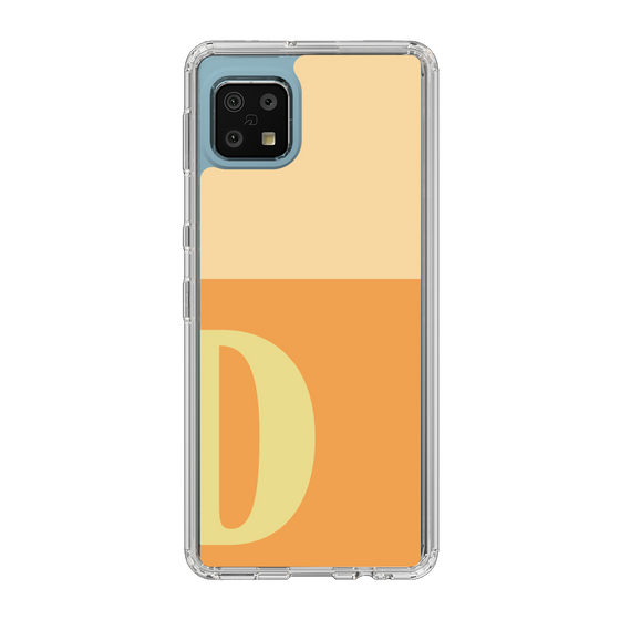 Slim Protection Case［ Original - initial two tone - D orange ］