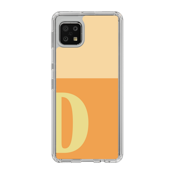 Slim Protection Case［ Original - initial two tone - D orange ］