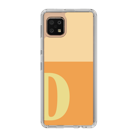 Slim Protection Case［ Original - initial two tone - D orange ］