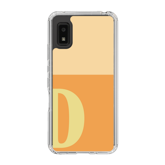 Slim Protection Case［ Original - initial two tone - D orange ］