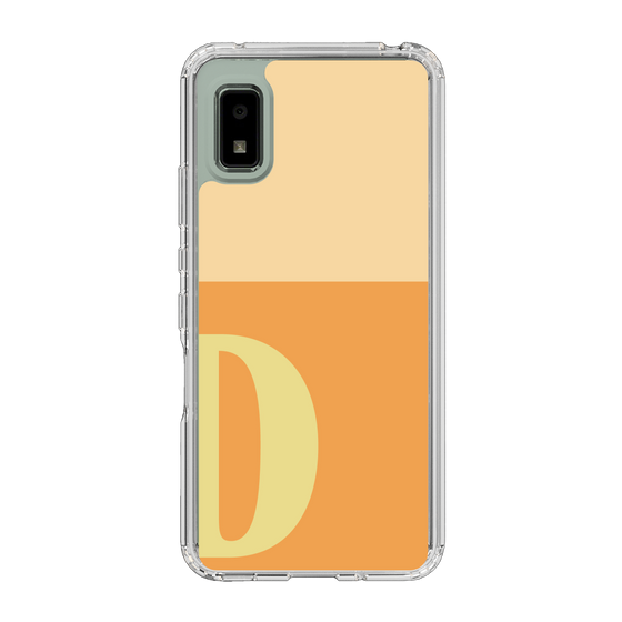 Slim Protection Case［ Original - initial two tone - D orange ］