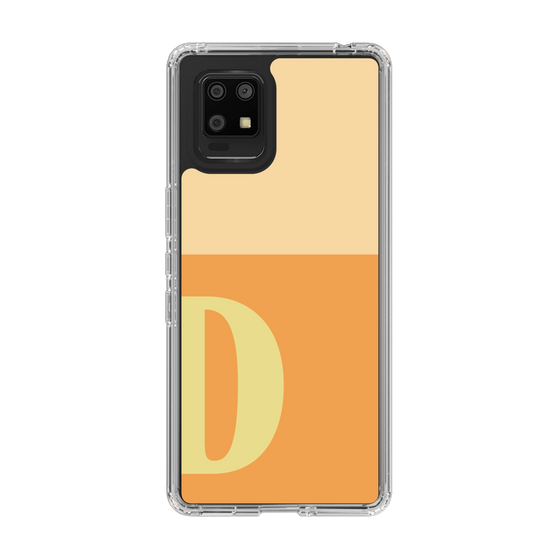 Slim Protection Case［ Original - initial two tone - D orange ］