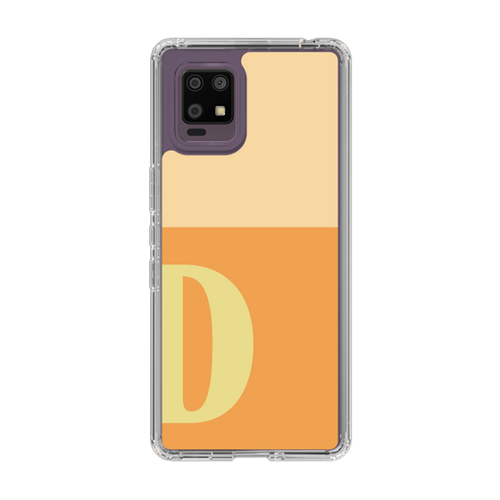 Slim Protection Case［ Original - initial two tone - D orange ］