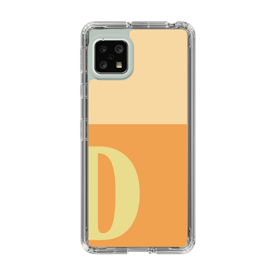 Slim Protection Case［ Original - initial two tone - D orange ］