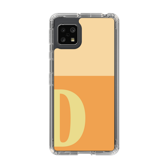 Slim Protection Case［ Original - initial two tone - D orange ］