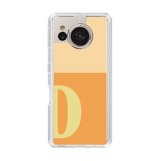 Slim Protection Case［ Original - initial two tone - D orange ］