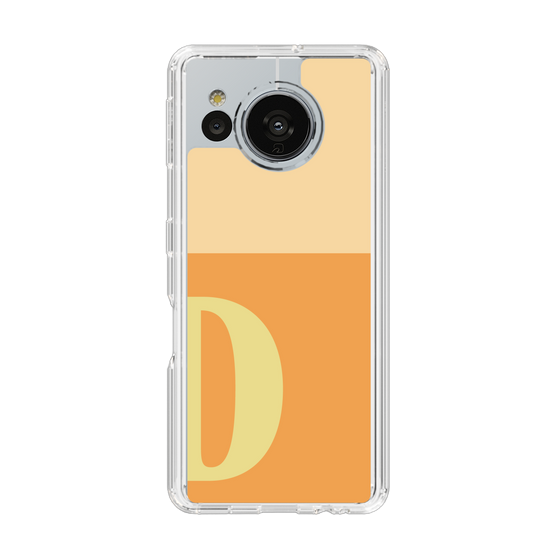 Slim Protection Case［ Original - initial two tone - D orange ］