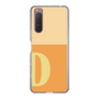 Slim Protection Case［ Original - initial two tone - D orange ］