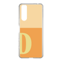 Slim Protection Case［ Original - initial two tone - D orange ］