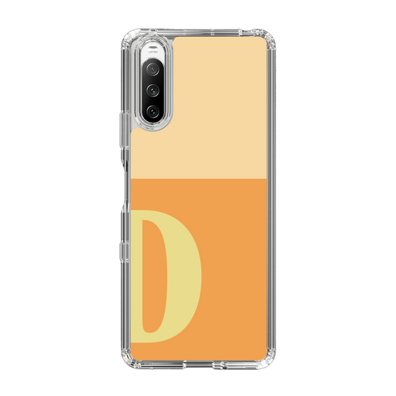 Slim Protection Case［ Original - initial two tone - D orange ］