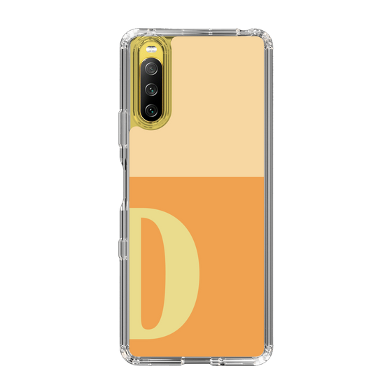 Slim Protection Case［ Original - initial two tone - D orange ］