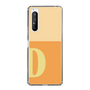 Slim Protection Case［ Original - initial two tone - D orange ］