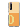 Slim Protection Case［ Original - initial two tone - D orange ］