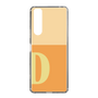 Slim Protection Case［ Original - initial two tone - D orange ］