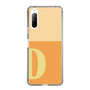 Slim Protection Case［ Original - initial two tone - D orange ］