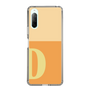 Slim Protection Case［ Original - initial two tone - D orange ］