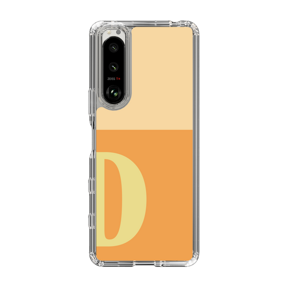 Slim Protection Case［ Original - initial two tone - D orange ］
