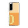 Slim Protection Case［ Original - initial two tone - D orange ］