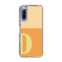 Slim Protection Case［ Original - initial two tone - D orange ］