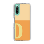 Slim Protection Case［ Original - initial two tone - D orange ］