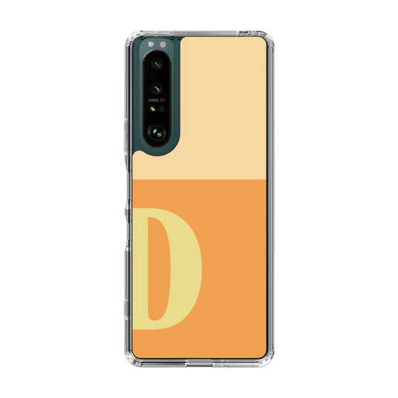Slim Protection Case［ Original - initial two tone - D orange ］