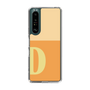 Slim Protection Case［ Original - initial two tone - D orange ］