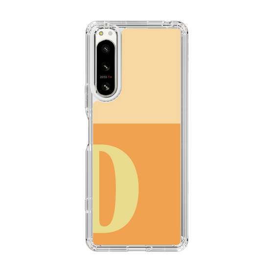 Slim Protection Case［ Original - initial two tone - D orange ］