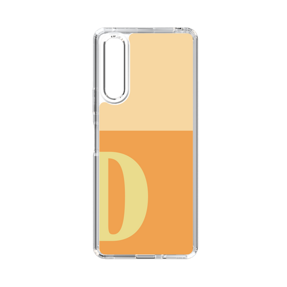 Slim Protection Case［ Original - initial two tone - D orange ］