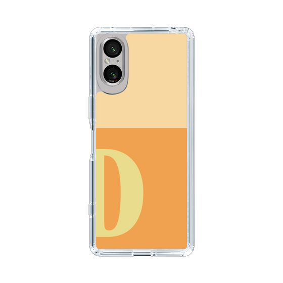 Slim Protection Case［ Original - initial two tone - D orange ］