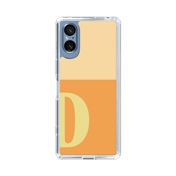 Slim Protection Case［ Original - initial two tone - D orange ］