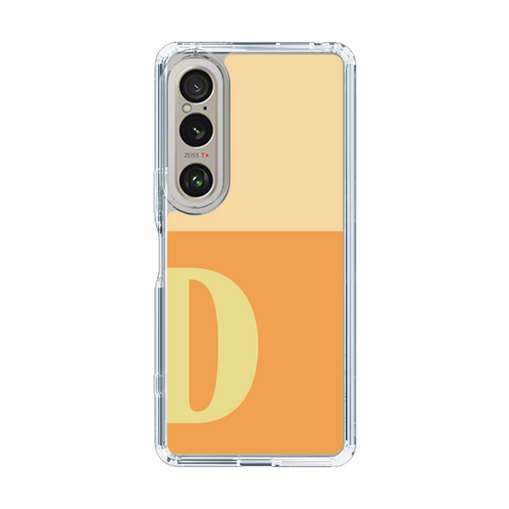 Slim Protection Case［ Original - initial two tone - D orange ］