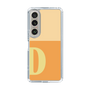 Slim Protection Case［ Original - initial two tone - D orange ］