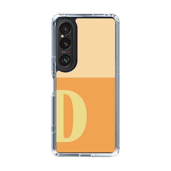 Slim Protection Case［ Original - initial two tone - D orange ］
