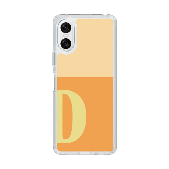 Slim Protection Case［ Original - initial two tone - D orange ］