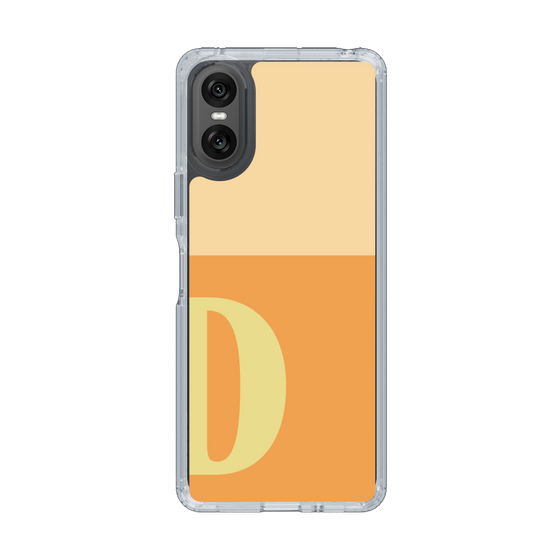 Slim Protection Case［ Original - initial two tone - D orange ］
