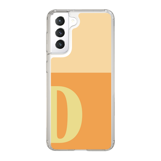 Slim Protection Case［ Original - initial two tone - D orange ］