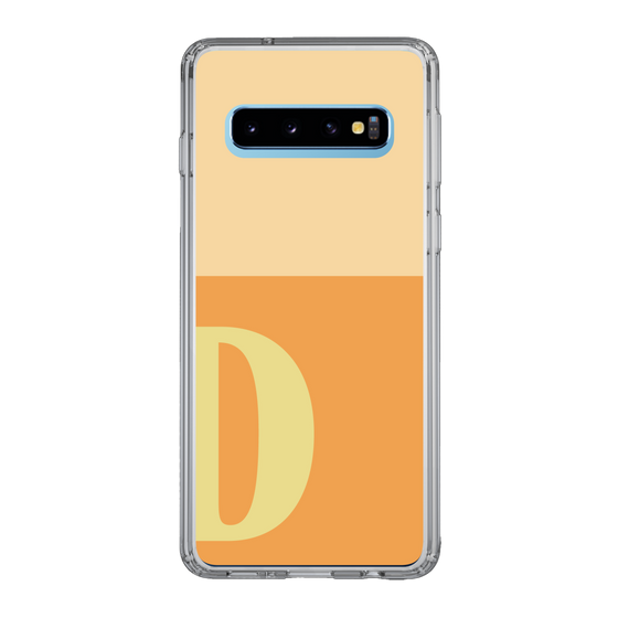 Slim Protection Case［ Original - initial two tone - D orange ］