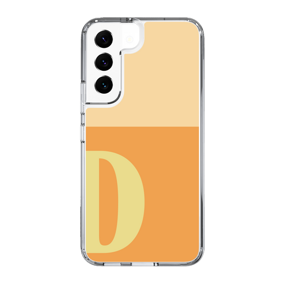 Slim Protection Case［ Original - initial two tone - D orange ］