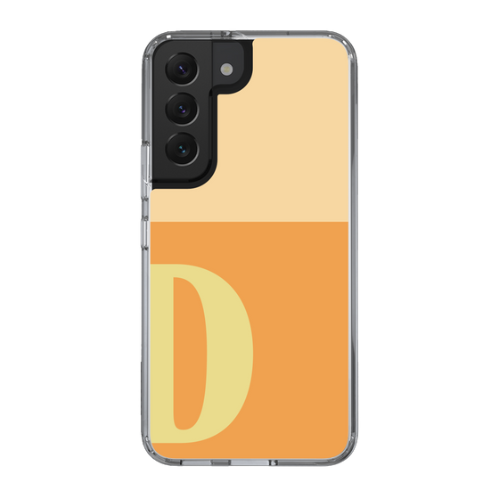 Slim Protection Case［ Original - initial two tone - D orange ］