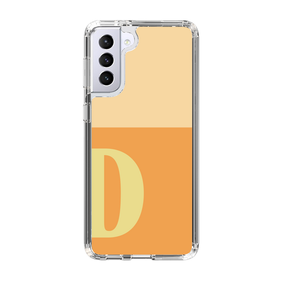 Slim Protection Case［ Original - initial two tone - D orange ］