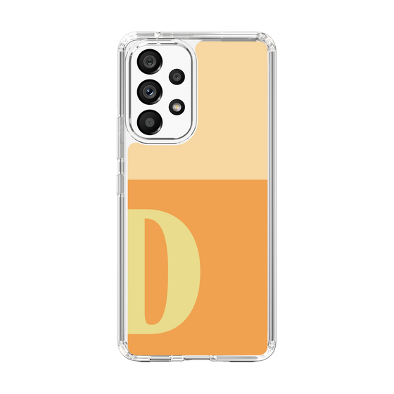 Slim Protection Case［ Original - initial two tone - D orange ］
