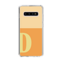 Slim Protection Case［ Original - initial two tone - D orange ］