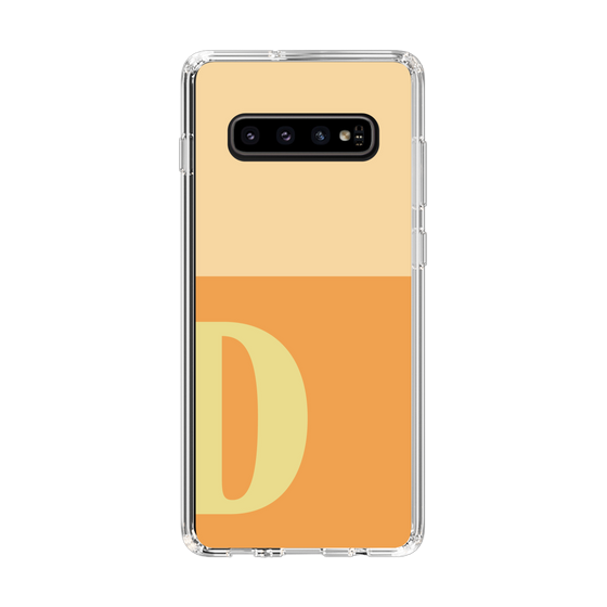 Slim Protection Case［ Original - initial two tone - D orange ］